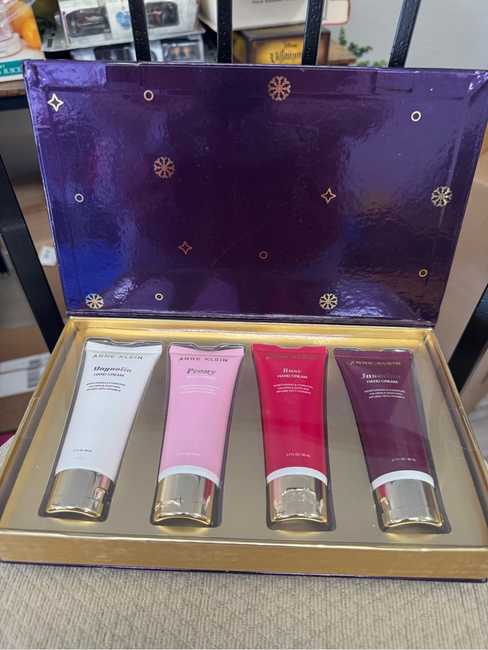Anne Klein Women's Hand Cream Gift Set - White, Pink, Red, Purple new box